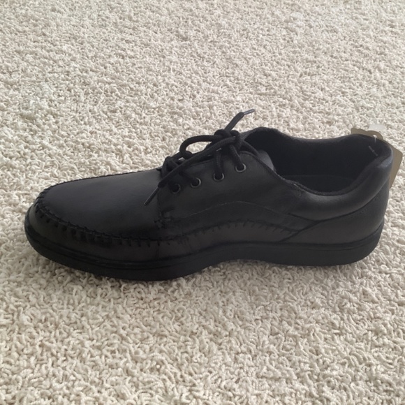 Men’s Travellers Black Leather Oxford main image 6